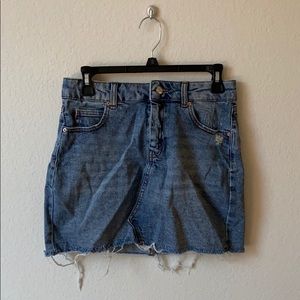 Denim skirt